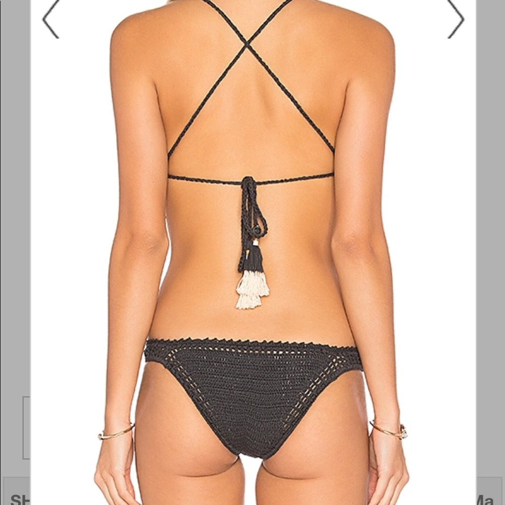 SHE MADE ME crochet bikini bottoms (M/L)